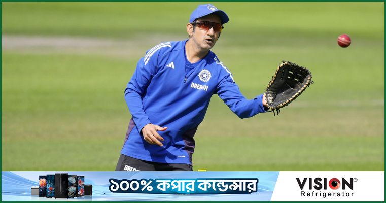 তর্কে জড়িয়ে ওভালের পিচ কিউরেটরকে শাসালেন গম্ভীর